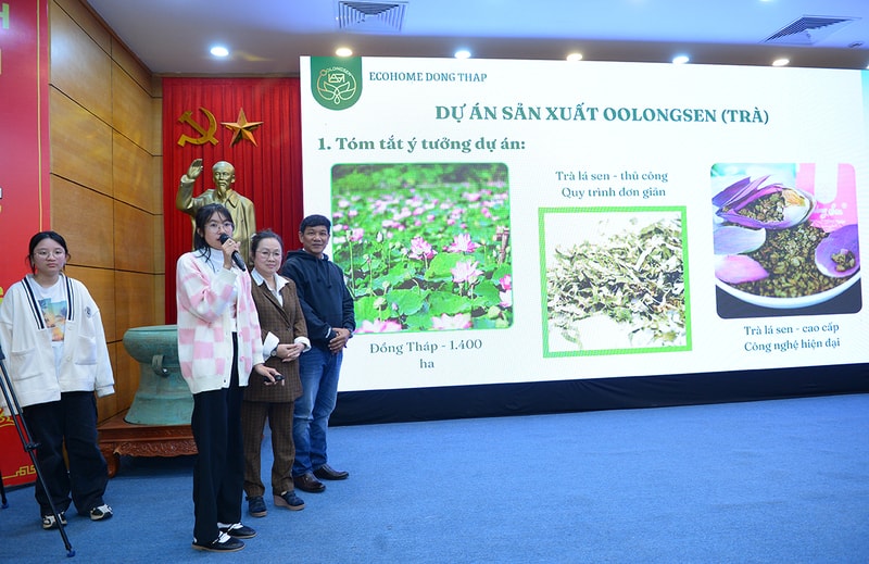 FESTIVAL KHỞI NGHIỆP 2024: Trà Oolong Sen đáp ứng xu hướng tiêu dùng trà sạch, hữu cơ