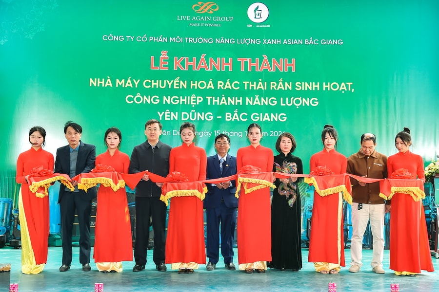 Khánh thành nhà máy xử lý rác không phát thải đầu tiên tại Việt Nam