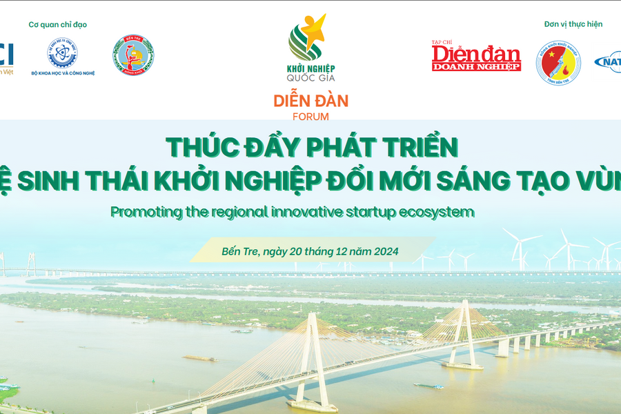 Diễn đàn Khởi nghiệp và Tổng kết Ngày hội Đổi mới Sáng tạo tỉnh Bến Tre năm 2024
