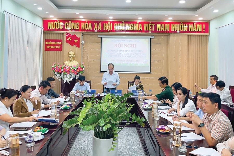 Đắk R’lấp: Tạo điều kiện thuận lợi để doanh nghiệp phát triển