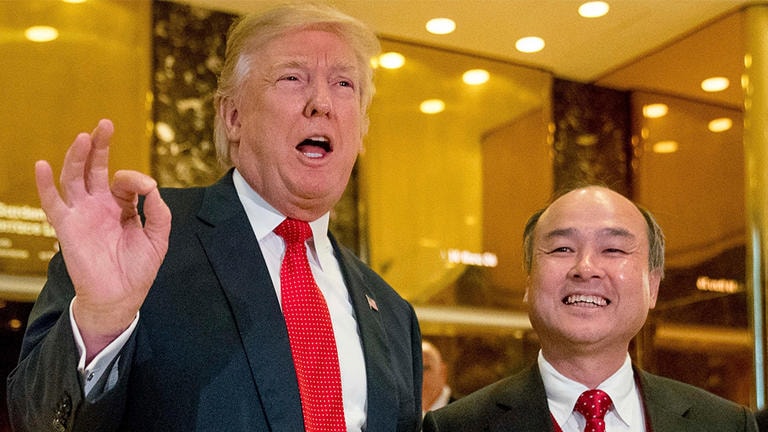 Cam kết 100 tỷ USD của Masayoshi Son tại Mỹ có thành hiện thực?