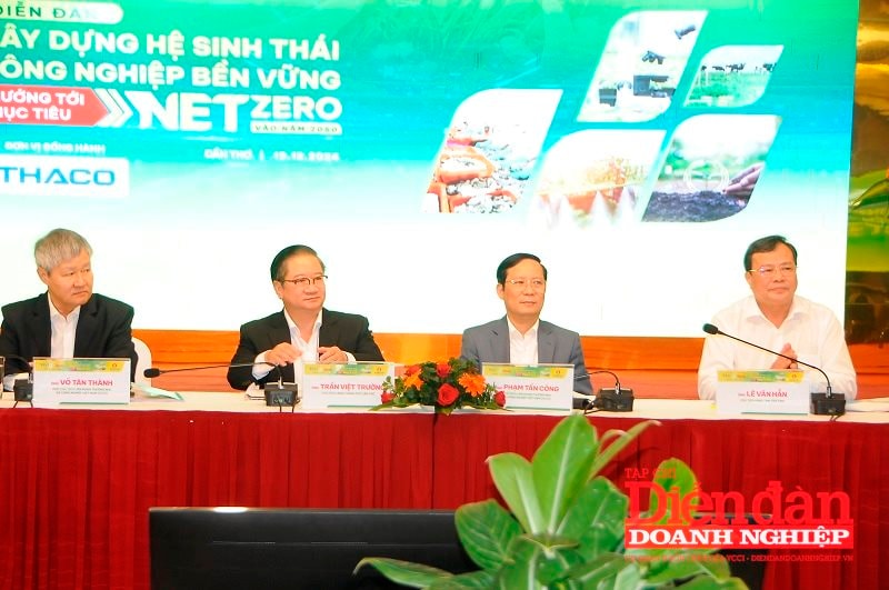 Xây dựng hệ sinh thái nông nghiệp bền vững hướng tới mục tiêu Net Zero vào năm 2050