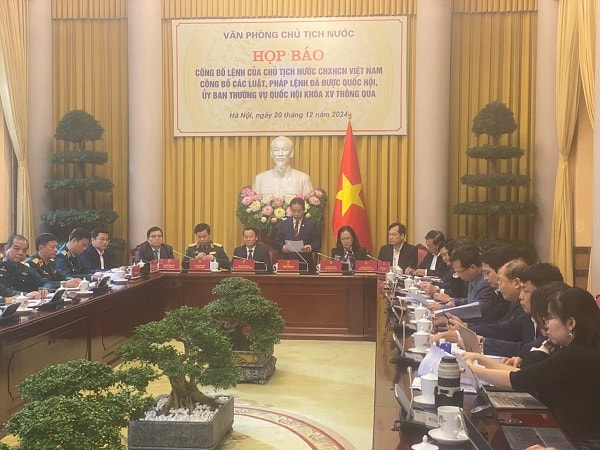 Công bố Lệnh của Chủ tịch nước về 9 Luật, 1 Pháp lệnh được Quốc hội thông qua