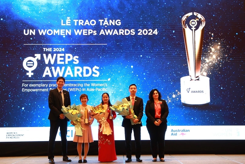 SeABank vinh dự nhận giải thưởng UN WEPs Award 2024