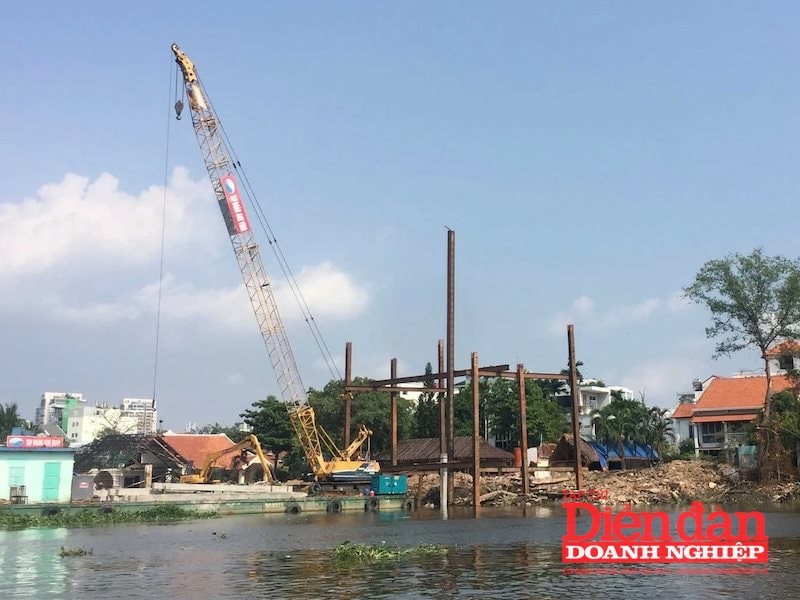 TP HCM: “Trảm” nhà thầu chậm tiến độ tại dự án chống sạt lở Thanh Đa