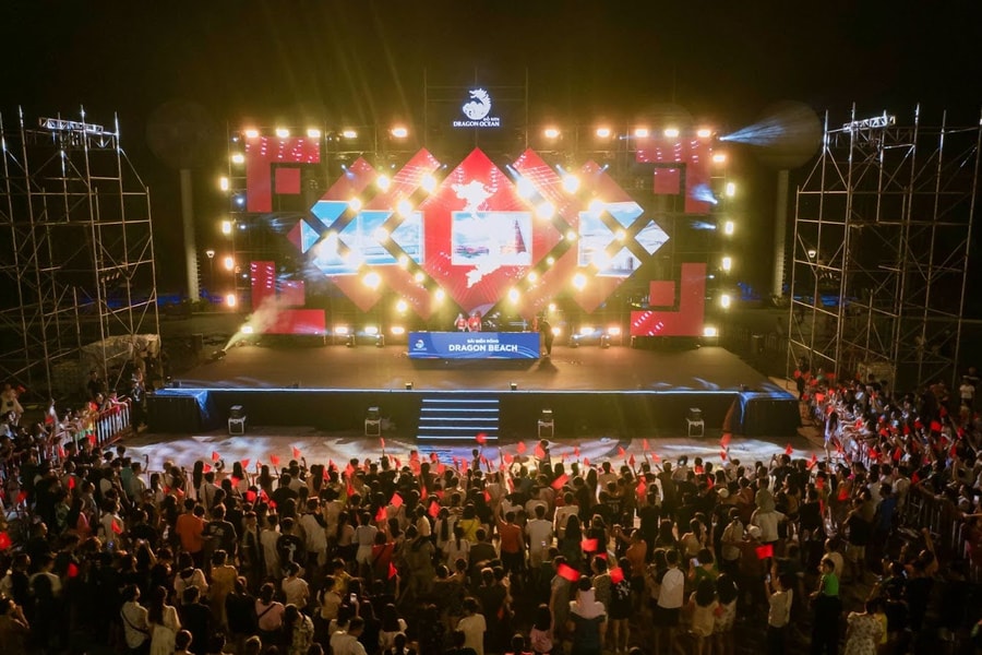 Dragon Ocean Đồ Sơn: “Quẩy chạm nóc” cùng Danmy Rap Việt tại Đại nhạc hội Countdown “hot” bậc nhất miền Bắc