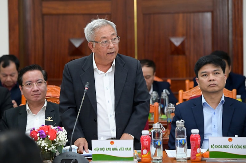 Sớm ban hành tiêu chuẩn cho các mặt hàng rau quả chủ lực