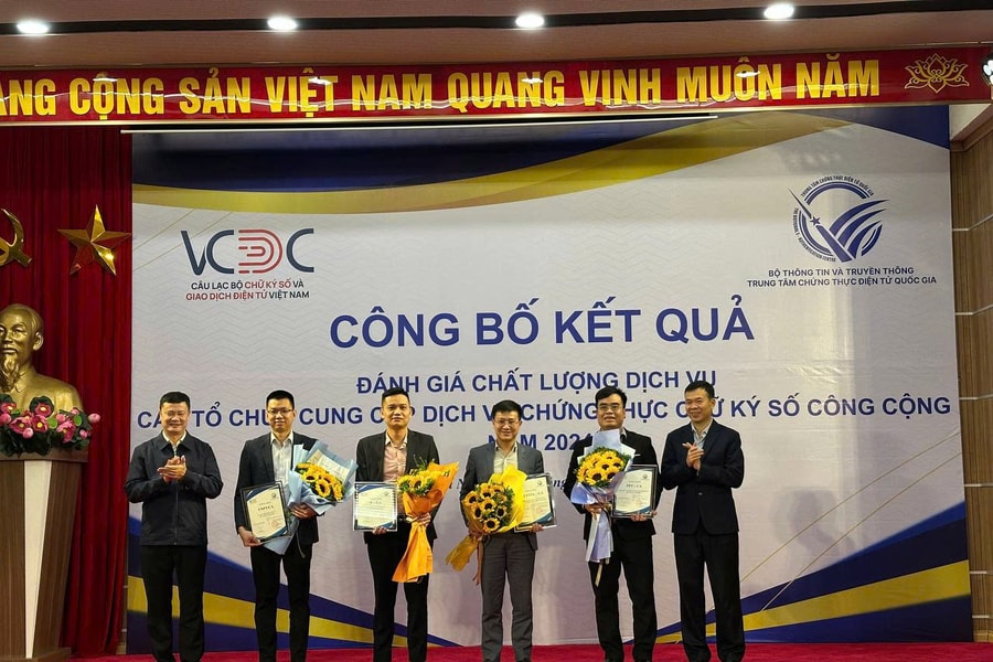 VNPT-CA  tiếp tục là giải pháp chữ ký số có chất lượng dịch vụ tốt nhất năm 2024