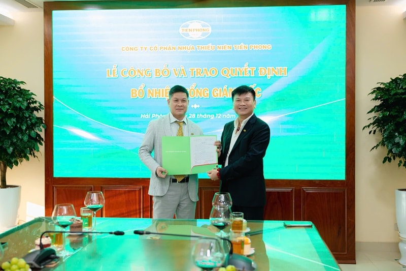Nhựa Tiền Phong bổ nhiệm Tổng Giám đốc (CEO) nhiệm kỳ 2025 - 2029