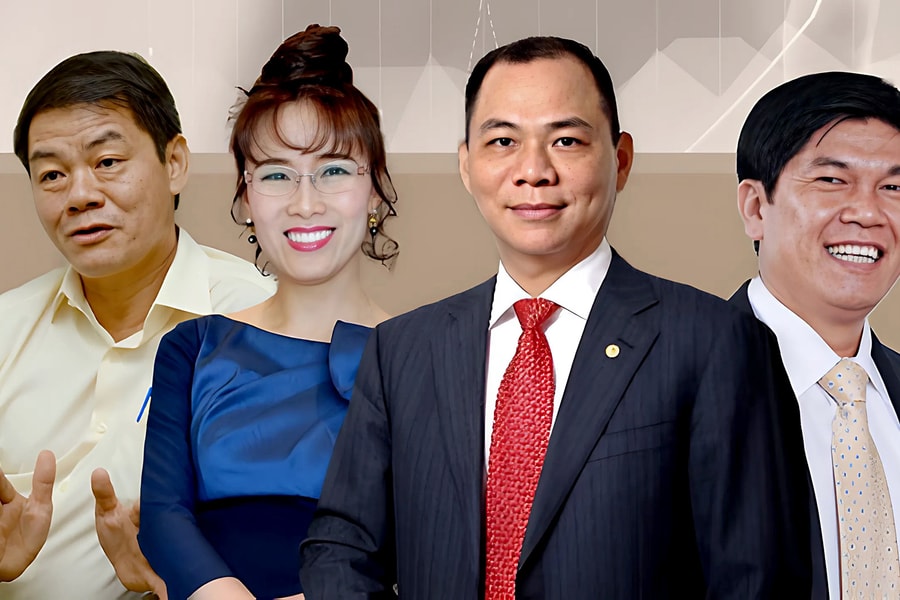 Các tỷ phú giàu nhất Việt Nam năm 2024 là ai?