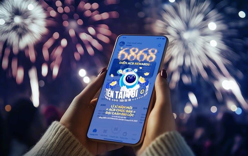 ACB ra mắt chương trình “ACB Tết Tiền Tài Tới” lì xì hấp dẫn Tết 2025