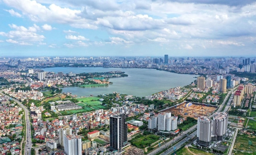 Hà Nội: phát triển 5 vùng đô thị, 5 trục không gian quan trọng