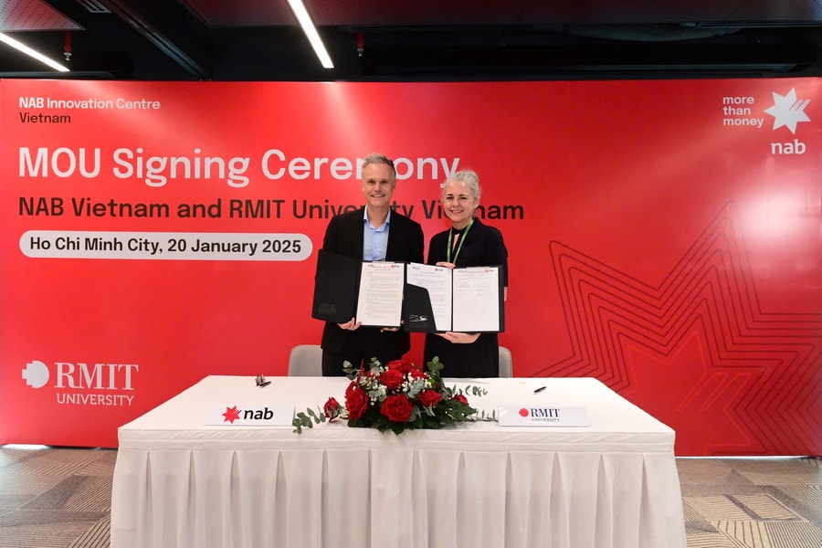 RMIT Việt Nam và NAB Việt Nam hợp tác phát triển nguồn nhân lực công nghệ tương lai