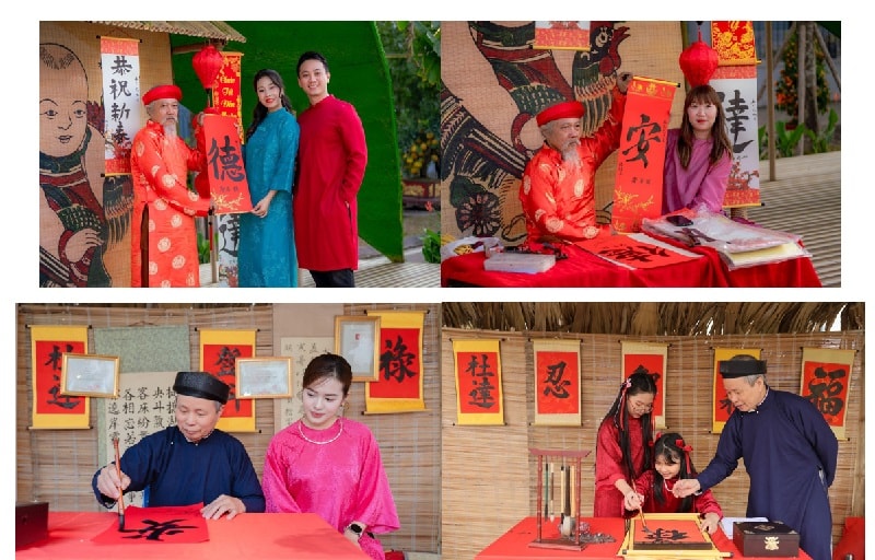 Nét hồn Việt rạng ngời tại Home Hanoi Xuan ngày đầu năm