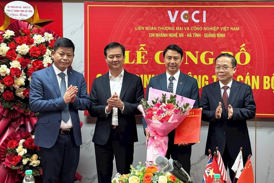 VCCI công bố Quyết định về công tác cán bộ