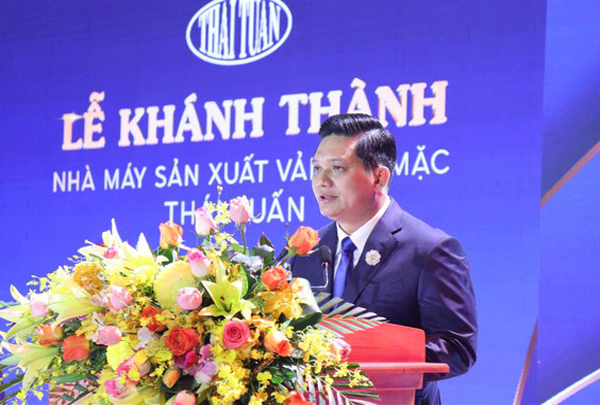 Khánh thành nhà máy sản xuất vải may mặc Thái Tuấn hơn 4.000 tỷ đồng