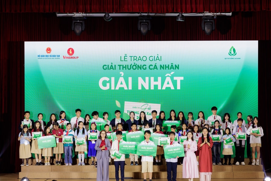 Những ý tưởng xanh đột phá vô địch “Gửi tương lai Xanh 2050”