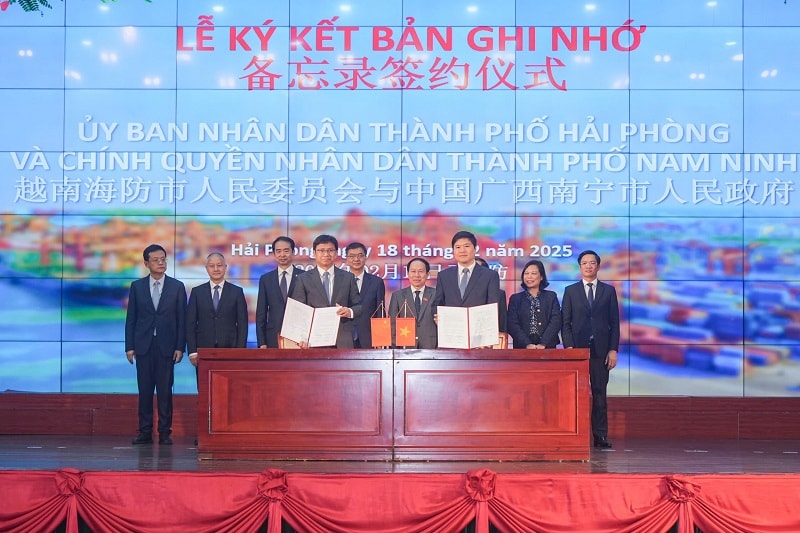 Hải Phòng: Đẩy mạnh hợp tác kinh tế thương mại với Khu tự trị dân tộc Choang Quảng Tây, Trung Quốc