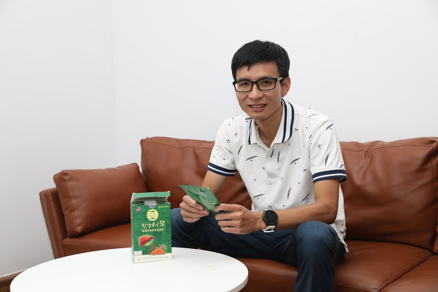 Nước uống Kế sữa Đông trùng Tâm Bình hỗ trợ giải rượu, giải độc gan