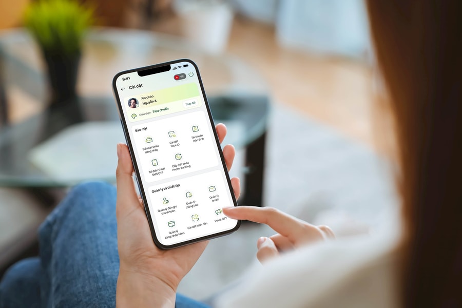 Vietcombank là ngân hàng đầu tiên ra mắt tính năng Voice OTT trên app ngân hàng số
