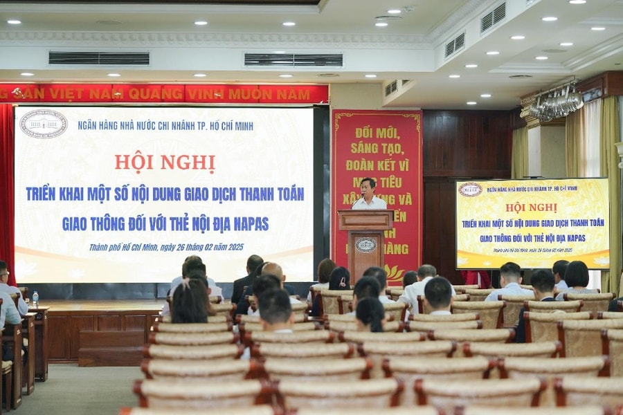 Hội nghị triển khai một số nội dung giao dịch thanh toán giao thông đối với thẻ nội địa NAPAS