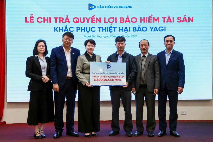 Bảo hiểm VietinBank – VBI chi trả gần 7 tỷ đồng hỗ trợ doanh nghiệp chịu thiệt hại từ bão Yagi
