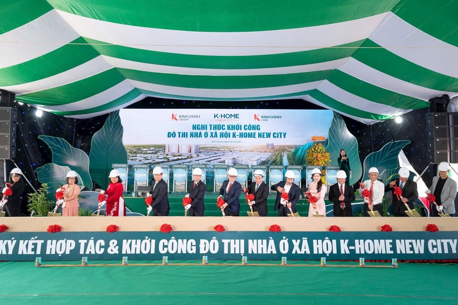 Khởi công dự án K-Home New City - Đô thị nhà ở xã hội chuẩn Singapore