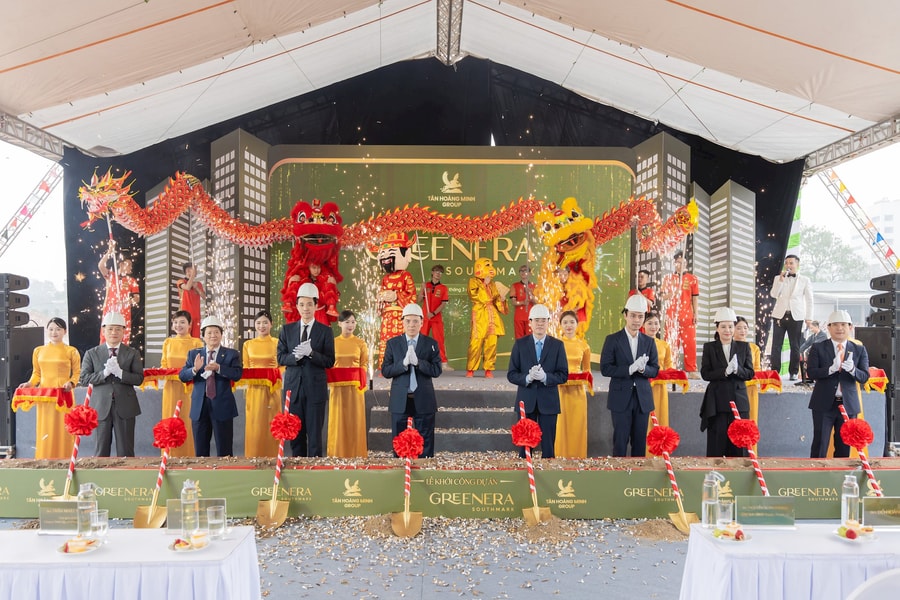 Tân Hoàng Minh khởi công dự án chung cư cao cấp đầu tiên tại khu Nam Hà Nội