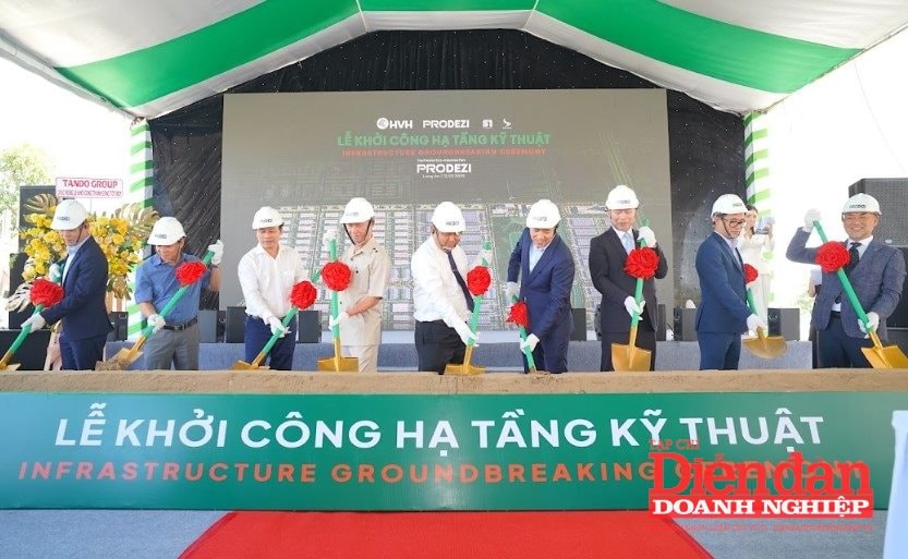 Khởi công khu công nghiệp sinh thái đầu tiên tại tỉnh Long An