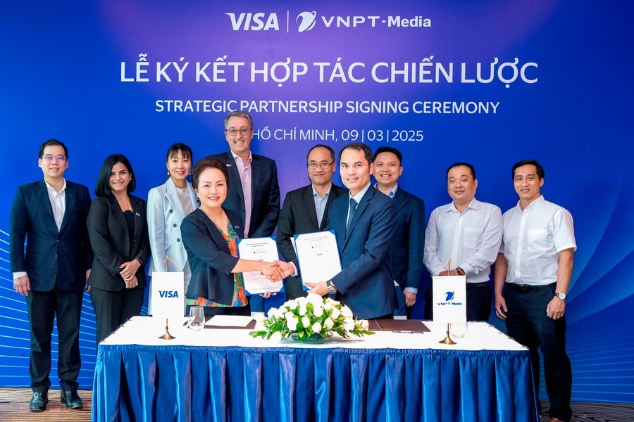 Visa và VNPT-Media hợp tác đưa thanh toán số Việt Nam lên tầm cao mới