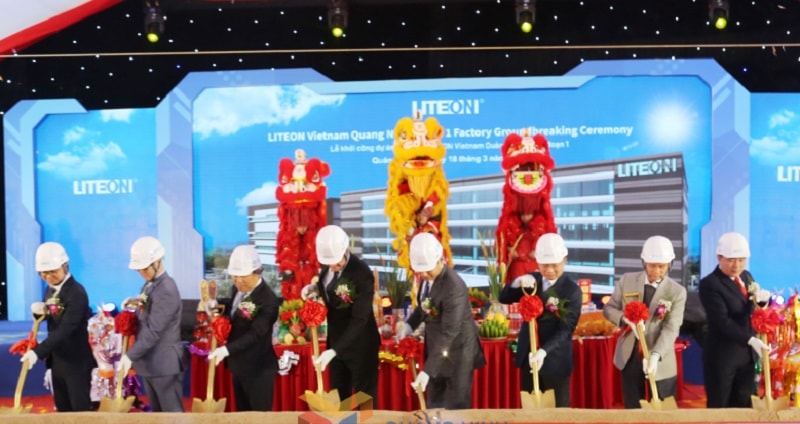 Kỳ vọng vào dự án của Tập đoàn Lite-on Technology đầu tư tại Quảng Ninh