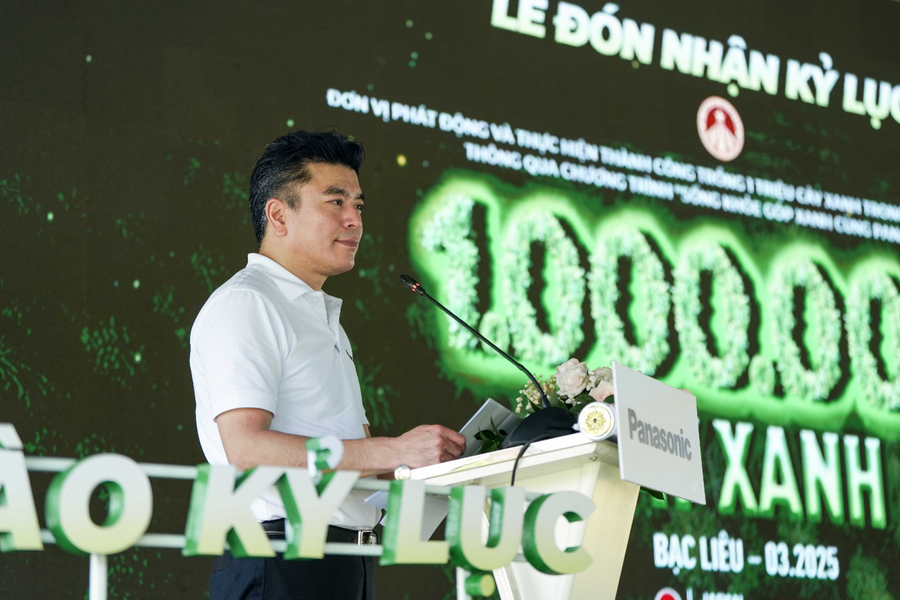 Kỷ lục 1 triệu cây xanh được trồng trong thời gian ngắn nhất