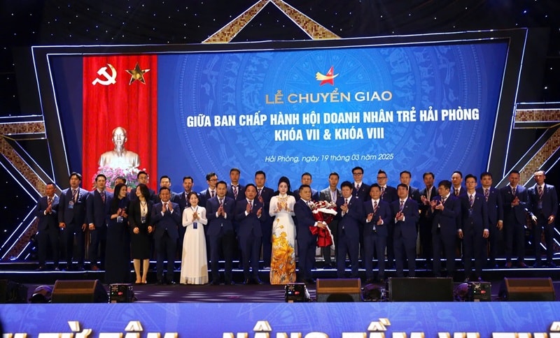 Ông Đặng Việt Bách được bầu làm Chủ tịch Hội Doanh nhân trẻ Hải Phòng nhiệm kỳ 2025-2030