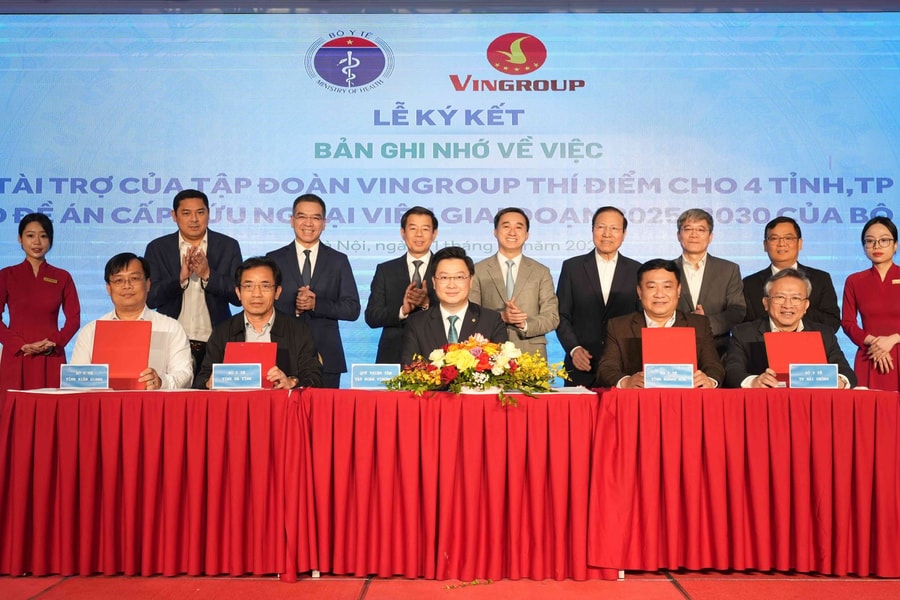 Vingroup tài trợ 1.000 tỷ đồng cho “Đề án cấp cứu ngoại viện cấp quốc gia”