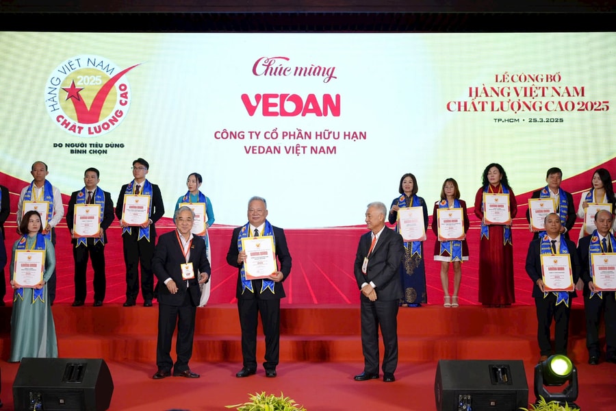 Vedan Việt Nam 19 năm được bình chọn “Hàng Việt Nam Chất lượng cao”
