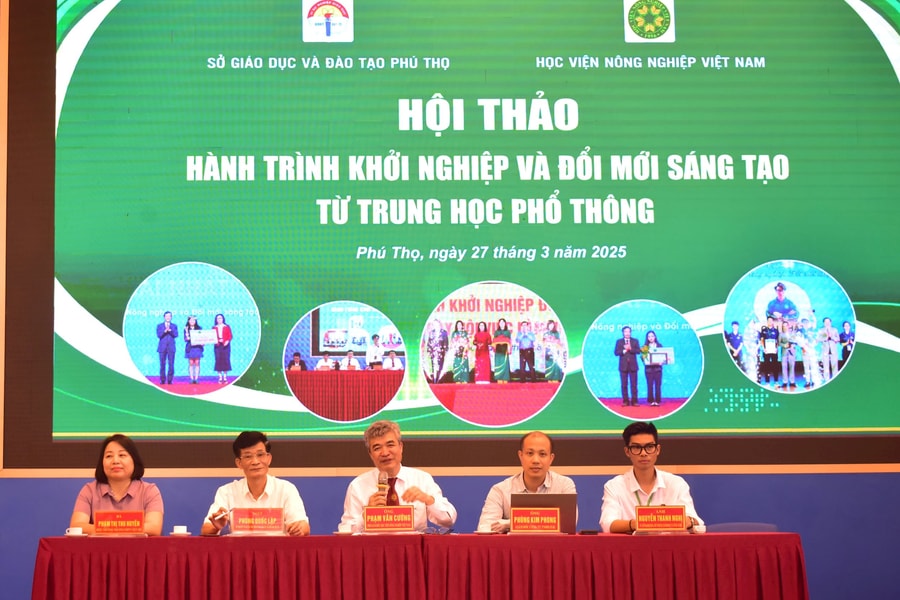 Phú Thọ: nuôi dưỡng và phát triển ý tưởng khởi nghiệp từ các em là học sinh