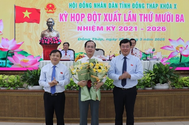 Ông Trần Trí Quang được bầu giữ chức vụ Chủ tịch UBND tỉnh Đồng Tháp