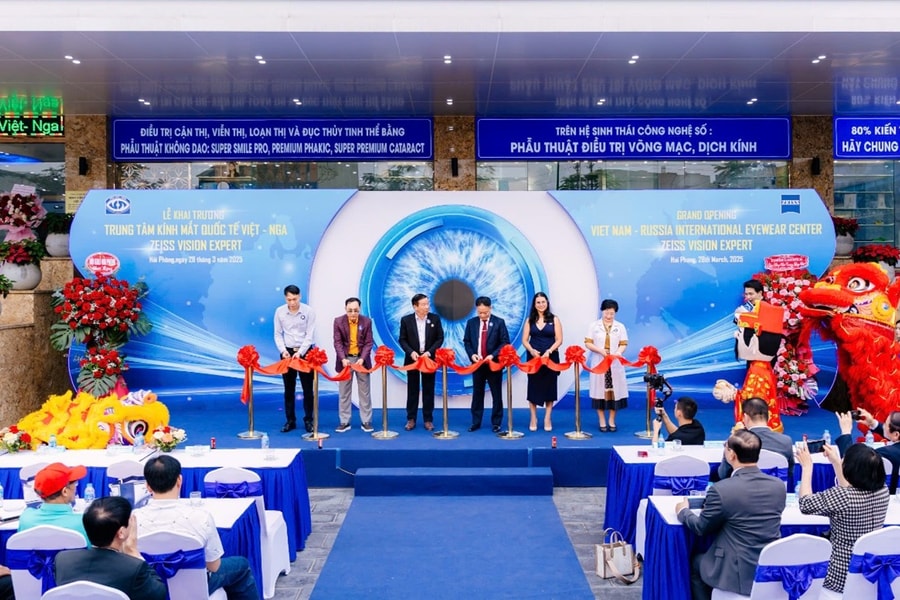 Trung tâm kính mắt quốc tế Việt – Nga Zeiss Vision Expert chính thức ra mắt tại Hải Phòng