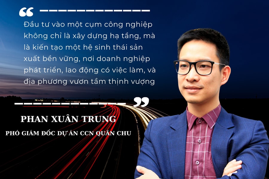 Cụm công nghiệp Quân Chu (Thái Nguyên): Bước đi chiến lược trong thu hút đầu tư