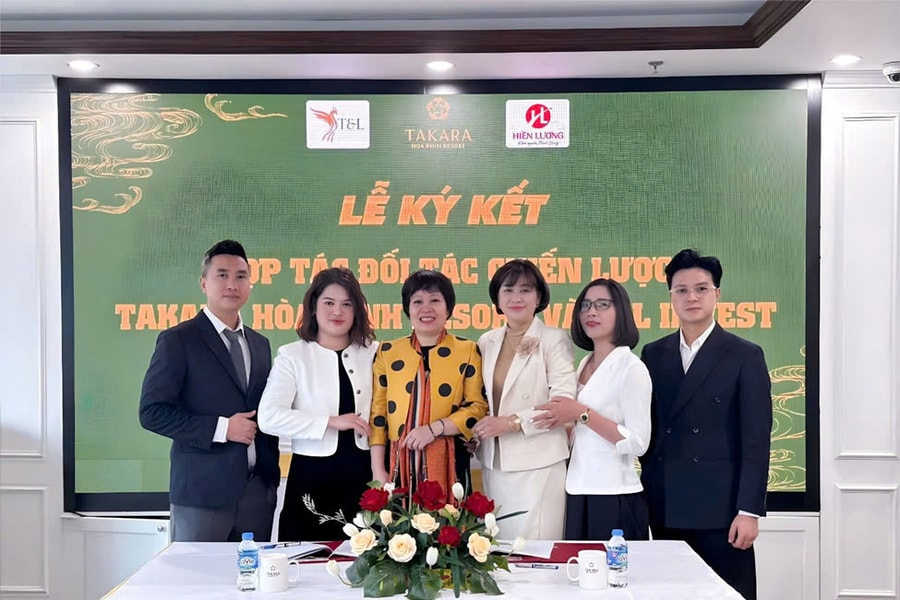 Ký kết hợp tác chiến lược dự án Takara Hòa Bình Resort