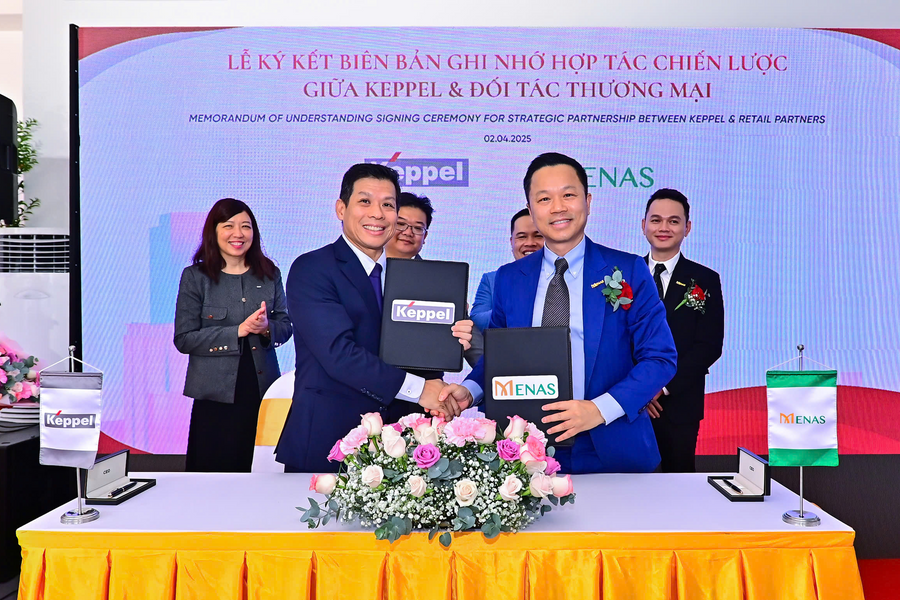 Menas Group và Keppel Ltd ký kết hợp tác chiến lược
