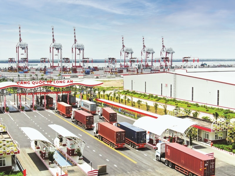 Cảng Quốc tế Long An kết nối từ vị thế trung tâm logistic xanh tại Vietnam Expo 2025