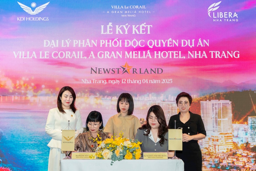 Chính thức công bố 2 nhà phân phối độc quyền của Villa Le Corail, A Gran Meliá Hotel