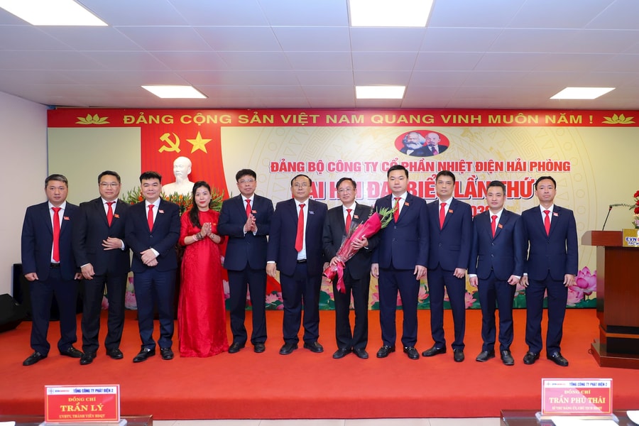 Đảng bộ Công ty CP Nhiệt điện Hải Phòng tổ chức Đại hội đại biểu lần thứ V