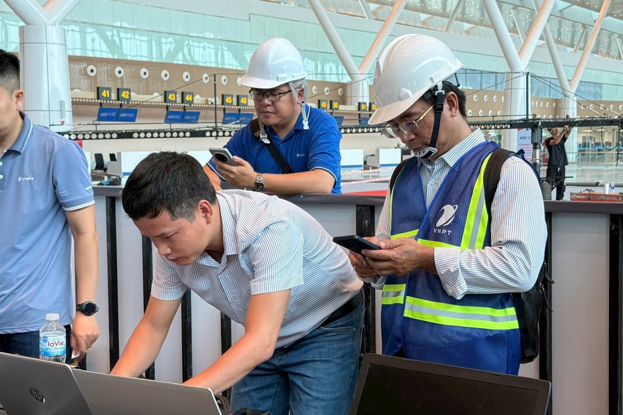 VNPT góp phần số hóa hành trình khai thác nhà ga T3 sân bay Tân Sơn Nhất