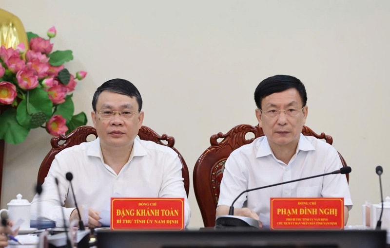 Tháo gỡ vướng mắc giải phóng mặt bằng dự án tuyến đường bộ mới Nam Định - Lạc Quần - Đường bộ ven biển