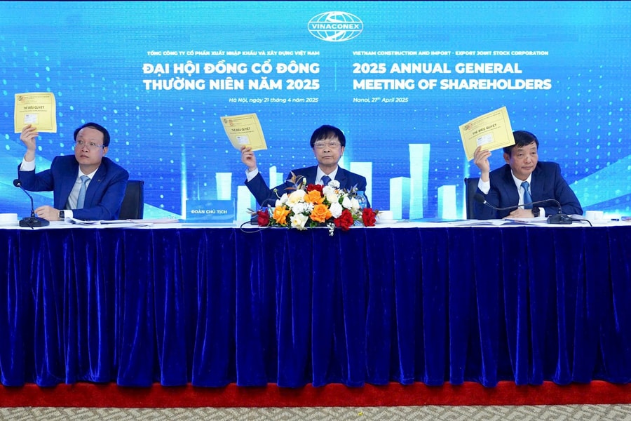 Năm 2024: Vinaconex lãi sau thuế gấp 2,8 lần so với năm 2023