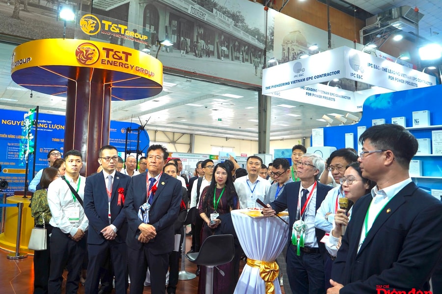 Hàng loạt "ông lớn" quy tụ tại triển lãm Quốc tế Năng lượng 2025