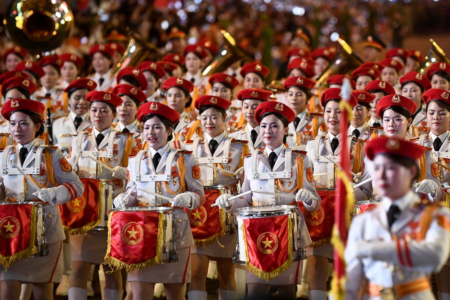 Tinh thần quân – dân hòa quyện trong lễ sơ duyệt diễu binh tại TP HCM