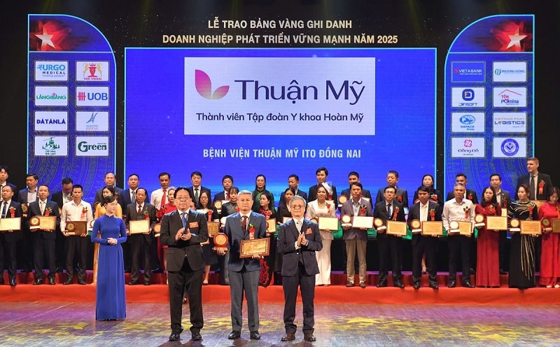 Bệnh viện Thuận Mỹ ITO Đồng Nai lọt vào “Top 10 Doanh nghiệp Phát triển Vững mạnh”